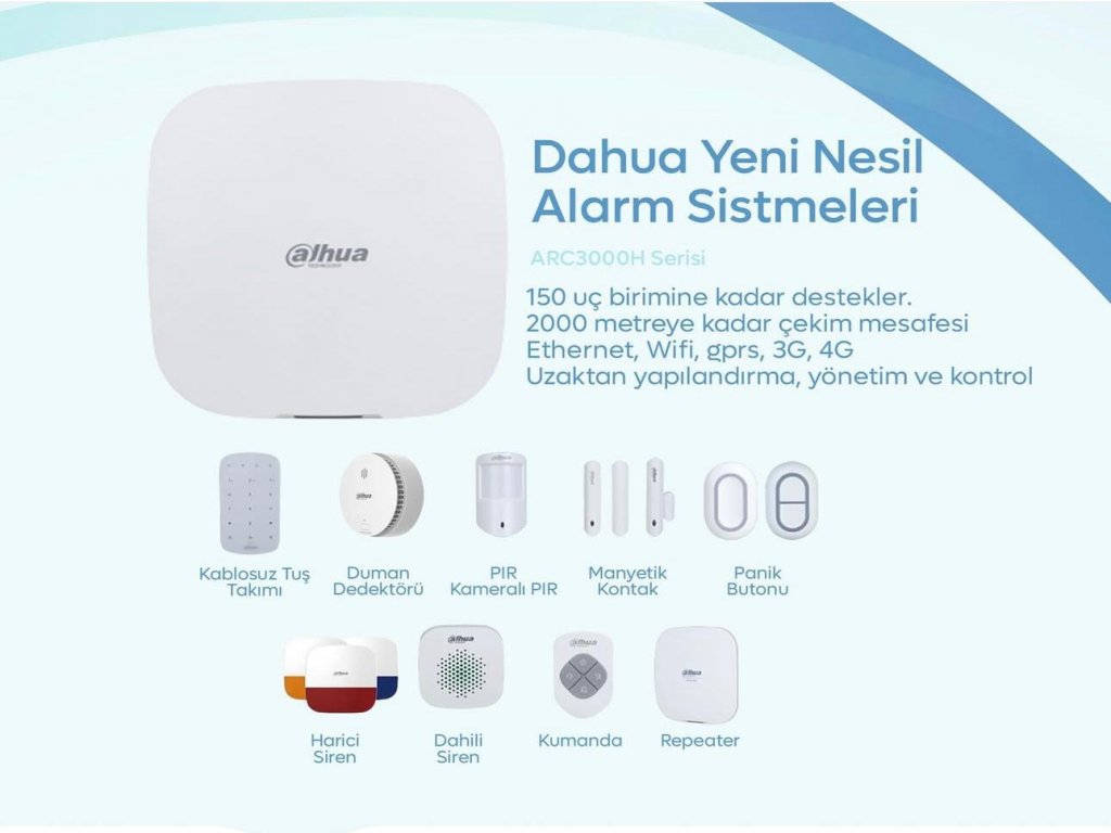 Dahua Kablosuz Alarm Sistemleri