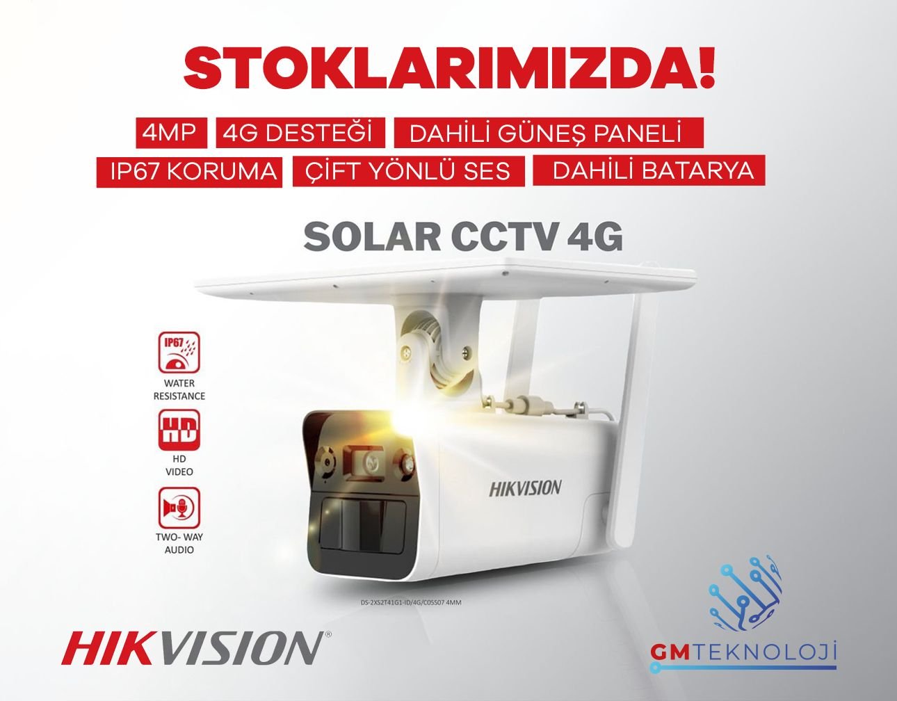 HIKVISION SOLAR CCTV